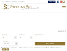 Tablet Screenshot of diesenhaus.de